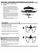 Предварительный просмотр 12 страницы HAMPTON BAY Campbell II Use And Care Manual