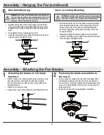 Предварительный просмотр 10 страницы HAMPTON BAY CAMPBELL Use And Care Manual