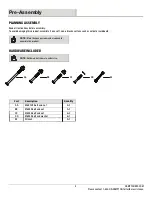 Preview for 3 page of HAMPTON BAY CANE SWING A GSS00208A-5 Use And Care Manual