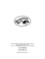 Preview for 7 page of HAMPTON BAY CANE SWING A GSS00208A-5 Use And Care Manual