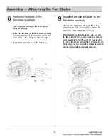 Preview for 13 page of HAMPTON BAY CAPRICE SW19151R MWH Use And Care Manual