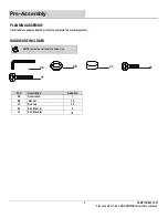 Preview for 3 page of HAMPTON BAY CAVASSO 171-410-LC2-KD Use And Care Manual