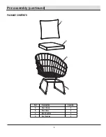 Предварительный просмотр 4 страницы HAMPTON BAY CAYMAN STEEL WICKER LOUNGE CHAIR 2PK... Use And Care Manual