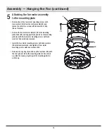 Предварительный просмотр 10 страницы HAMPTON BAY CEVA AK363HA-BN Use And Care Manual