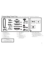 Предварительный просмотр 5 страницы HAMPTON BAY CF570ER-BRD Owner'S Manual