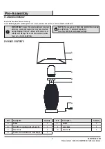 Preview for 3 page of HAMPTON BAY CHALESTON HDP06539BL Use And Care Manual