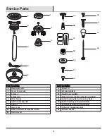 Предварительный просмотр 16 страницы HAMPTON BAY CHASTAIN II Use And Care Manual