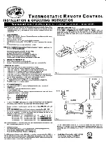 HAMPTON BAY CHQ7096TOM Installation & Operating Instruction preview