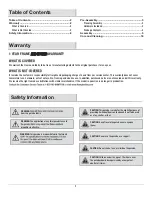 Preview for 2 page of HAMPTON BAY CHRISTY GFS00470C Use And Care Manual