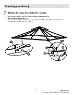 Preview for 11 page of HAMPTON BAY CHRISTY GFS00470C Use And Care Manual