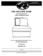 HAMPTON BAY CIBOLA FW-HUNCLBCH-I2 Use And Care Manual preview