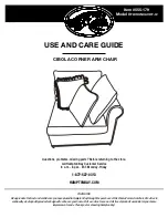 Preview for 10 page of HAMPTON BAY CIBOLA FW-HUNCLBCH-I2 Use And Care Manual