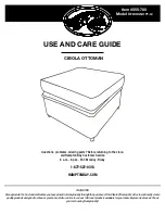 Preview for 19 page of HAMPTON BAY CIBOLA FW-HUNCLBCH-I2 Use And Care Manual