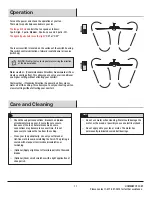 Preview for 11 page of HAMPTON BAY CLARKSTON CF544H-PEH Use And Care Manual