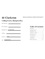 Предварительный просмотр 3 страницы HAMPTON BAY Clarkston Owner'S Manual