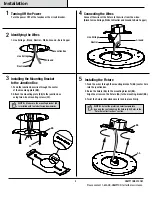 Предварительный просмотр 4 страницы HAMPTON BAY Clement FP13/3CCT/NL/HD Use And Care Manual