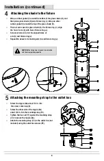 Предварительный просмотр 6 страницы HAMPTON BAY COLLIER KZH8903AX-01/GW Use And Care Manual