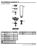 Preview for 6 page of HAMPTON BAY COMFORT BREEZE 68131 Use And Care Manual