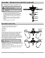 Preview for 13 page of HAMPTON BAY COMFORT BREEZE 68131 Use And Care Manual