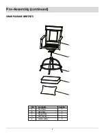 Предварительный просмотр 4 страницы HAMPTON BAY COOPERSMITH 3-PIECE HIGH DINING SET FZS80386HS-ST Use And Care Manual