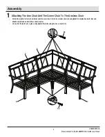 Предварительный просмотр 5 страницы HAMPTON BAY COOPERSMITH 5PC SECTIONAL SET FZS80406D-ST-N Use And Care Manual