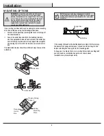 Предварительный просмотр 6 страницы HAMPTON BAY CORWIN 56050 Use And Care Manual