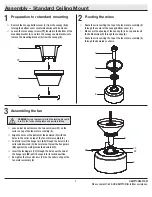 Предварительный просмотр 7 страницы HAMPTON BAY CORWIN 56050 Use And Care Manual