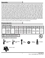 Предварительный просмотр 17 страницы HAMPTON BAY CORWIN 56050 Use And Care Manual