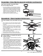 Предварительный просмотр 25 страницы HAMPTON BAY CORWIN 56050 Use And Care Manual