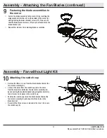 Предварительный просмотр 11 страницы HAMPTON BAY COSTA MESA Use And Care Manual