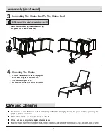 Preview for 6 page of HAMPTON BAY CRESTRIDGE FLS60438 Use And Care Manual