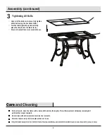 Предварительный просмотр 6 страницы HAMPTON BAY CRESTRIDGE FTS61215B Use And Care Manual