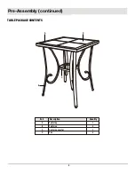 Предварительный просмотр 4 страницы HAMPTON BAY Crestridge TCS28PJ Use And Care Manual