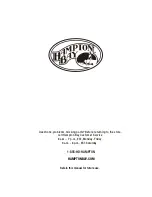 Preview for 11 page of HAMPTON BAY D11034-7PC-R Use And Care Manual