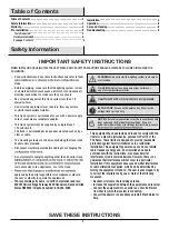 Preview for 2 page of HAMPTON BAY DC9557BK-B-3 Use And Care Manual