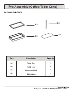 Предварительный просмотр 8 страницы HAMPTON BAY Delaronde 4 Piece Conversation Set GLS-61155-4DSX Assembly Instructions Manual