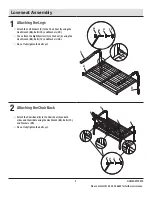 Предварительный просмотр 9 страницы HAMPTON BAY DESTIN FRN-107070 Use And Care Manual