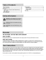 Preview for 2 page of HAMPTON BAY EDINGTON 131-012-BSVL-PR Use And Care Manual