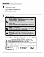 Preview for 6 page of HAMPTON BAY EDINGTON 141-012-5FCH-NF Use And Care Manual