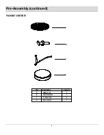 Предварительный просмотр 4 страницы HAMPTON BAY EDINGTON 141-034-OT38-NF Use And Care Manual