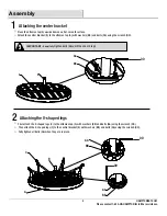 Предварительный просмотр 5 страницы HAMPTON BAY EDINGTON 141-034-OT38-NF Use And Care Manual