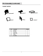 Preview for 4 page of HAMPTON BAY EDINGTON 141-034-RSC Use And Care Manual