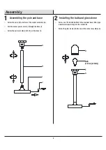 Предварительный просмотр 4 страницы HAMPTON BAY ELLENA HDP06534BL Use And Care Manual