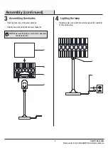 Предварительный просмотр 5 страницы HAMPTON BAY ELLENA HDP06534BL Use And Care Manual