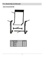 Preview for 4 page of HAMPTON BAY ELM COURT Use And Care Manual