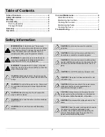 Preview for 2 page of HAMPTON BAY F10013AB Use And Care Manual