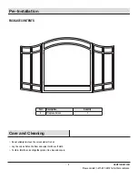 Preview for 3 page of HAMPTON BAY FA101S Use And Care Manual