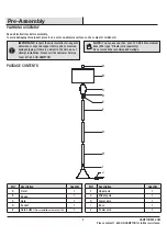 Preview for 3 page of HAMPTON BAY FALKNER HDP15142 Use And Care Manual