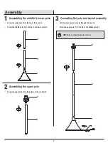 Preview for 4 page of HAMPTON BAY FALKNER HDP15142 Use And Care Manual