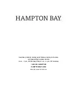 Preview for 16 page of HAMPTON BAY FANELEE Use And Care Manual